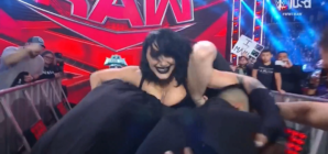 Rhea Ripley breaks through WWE Security to assault Becky Lynch before WrestleMania
