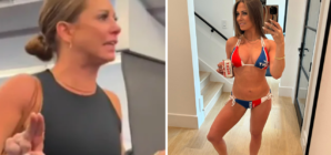‘Crazy plane lady’ Tiffany Gomas comes out as ‘anti-woke’ with bikini-and-beer pic