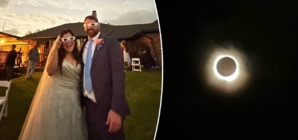 Texas couple says ‘I do’ in 100% totality during solar eclipse: ‘Just magical’