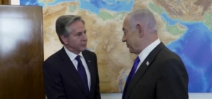 Blinken meets with hostage families and Netanyahu in Israel