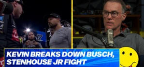 Kevin Harvick breaks down fight between Kyle Busch, Ricky Stenhouse Jr | Harvick Happy Pod