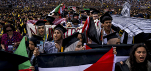 Cheers Erupt as Pro-Palestinian Protesters Removed From Michigan Graduation