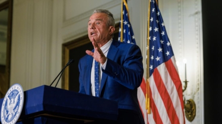 RFK Jr. says he would cut the defense budget in half
