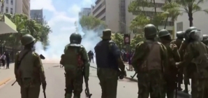 At least five are dead after Kenyan protesters stormed parliament