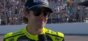Ryan Blaney on running out of gas with two laps to go in the Enjoy Illinois 300 | NASCAR on FOX