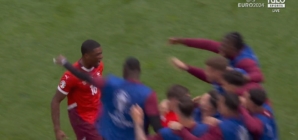 Kwadwo Duah finds the net in 12' to give Switzerland a 1-0 lead over Hungary | UEFA EURO 2024