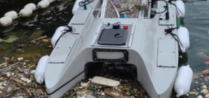 Autonomous trash-gobbling robot boat wages war on waterway waste