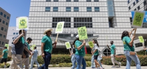 UC healthcare and service workers demand wage hike and housing aid