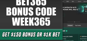 Bet365 Bonus Code WEEK365: Choose $150 MLB Bonus or $1K Safety Net