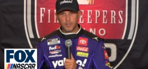 Denny Hamlin on the implications of Austin Dillon’s penalty | NASCAR on FOX