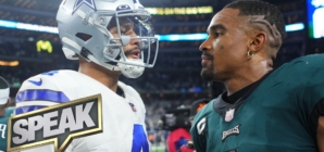 Does Jalen Hurts deserve to be ahead of Dak Prescott in Top 100 NFL players ranking? | SPEAK