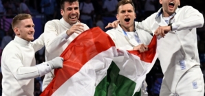 Hungary Held on to Win Gold in the Men’s Team Épée