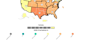 COVID Update: Map Shows Highest Rates Across US