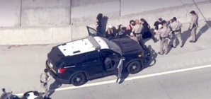 Pro-Palestinian protesters shut down 405 Freeway in West L.A.