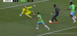 Kelvin Yeboah pull off a BEAUTIFUL chip to help Minnesota United tie the game vs. Seattle Sounders