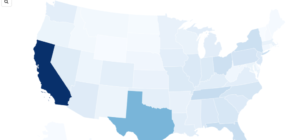 Map Shows States With Most Meth Users