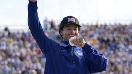 Nyjah Huston says Olympic bronze medal ‘not as high quality’