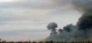 Videos show aftermath of Ukrainian attack on Russian airbase