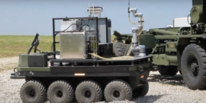 The military robot protecting soldiers from chemical, biological dangers