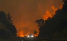 Line fire forces evacuations in San Bernardino mountain towns