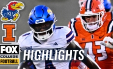 No. 19 Kansas Jayhawks vs. Illinois Fighting Illini Highlights | FOX College Football