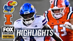 No. 19 Kansas Jayhawks vs. Illinois Fighting Illini Highlights | FOX College Football