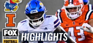 No. 19 Kansas Jayhawks vs. Illinois Fighting Illini Highlights | FOX College Football