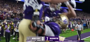 Will Rogers links up with Decker DeGraaf, extending Washington's lead over Weber State