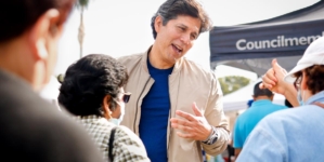 Kevin de León aide played a role in “F— the police” controversy