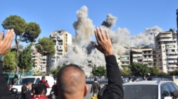 Video shows Beirut residential building leveled by Israeli airstrike