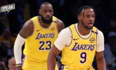 LeBron and Bronny James make history as first father-son duo to play together in the NBA | Speak