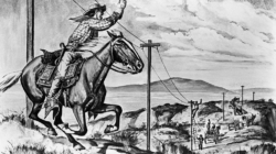 On this day in history, October 24, 1861, transcontinental telegraph completed, connects coasts for first time