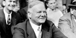 On this day, Oct. 22, 1928, GOP nominee Herbert Hoover talks ‘rugged individualism’