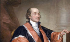 On this day in history, October 19, 1789, John Jay sworn in as first Supreme Court chief justice