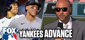 Yankees ADVANCE to ALCS with win over Royals: Derek Jeter, Alex Rodriguez and David Ortiz react