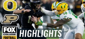 No. 2 Oregon Ducks vs. Purdue Boilermakers Highlights | FOX College Football