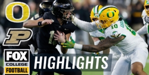 No. 2 Oregon Ducks vs. Purdue Boilermakers Highlights | FOX College Football