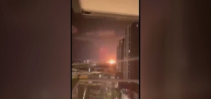 Video shows explosion as Iranian missile hits Tel Aviv