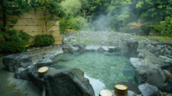 First Japanese “onsen,” bath house where many patrons relax naked together in mineral-rich water, opening in U.S.