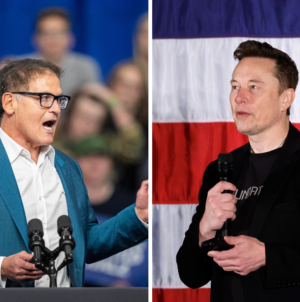 Mark Cuban vs Elon Musk: Battle of the Billionaires on the Campaign Trail