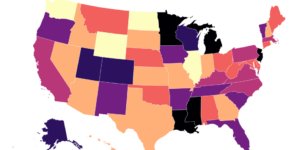 Map Shows Third-Party Candidates in Each State