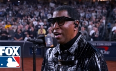 Babyface performs the National Anthem ahead of Dodgers vs. Yankees Game 5 | MLB on FOX