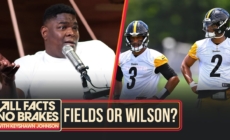 Steelers QB Controversy: Fields vs. Wilson & Pickens’ ‘Slot Merchant’ Jab | All Facts No Brakes