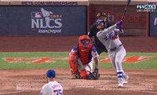 Andy Pages smacks a three-run homer, his second of the game, shrinking Dodgers' deficit vs. Mets