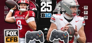 No. 5 Indiana vs. No. 2 Ohio State Big Noon Kickoff | College Football 25 Simulation