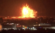 Video shows huge fireball after Israeli strike on southern Beirut