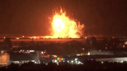 Video shows huge fireball after Israeli strike on southern Beirut