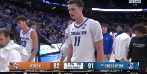 Ryan Kalkbrenner drops a 49-point double-double in Creighton's 99-86 win over UTRGV