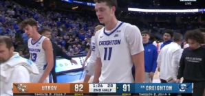 Ryan Kalkbrenner scores 49 points as No. 15 Creighton wins opener 99-86 over UT-Rio Grande Valley