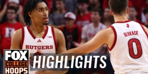 Wagner Seahawks vs. No. 25 Rutgers Scarlet Knights Highlights | FOX College Hoops